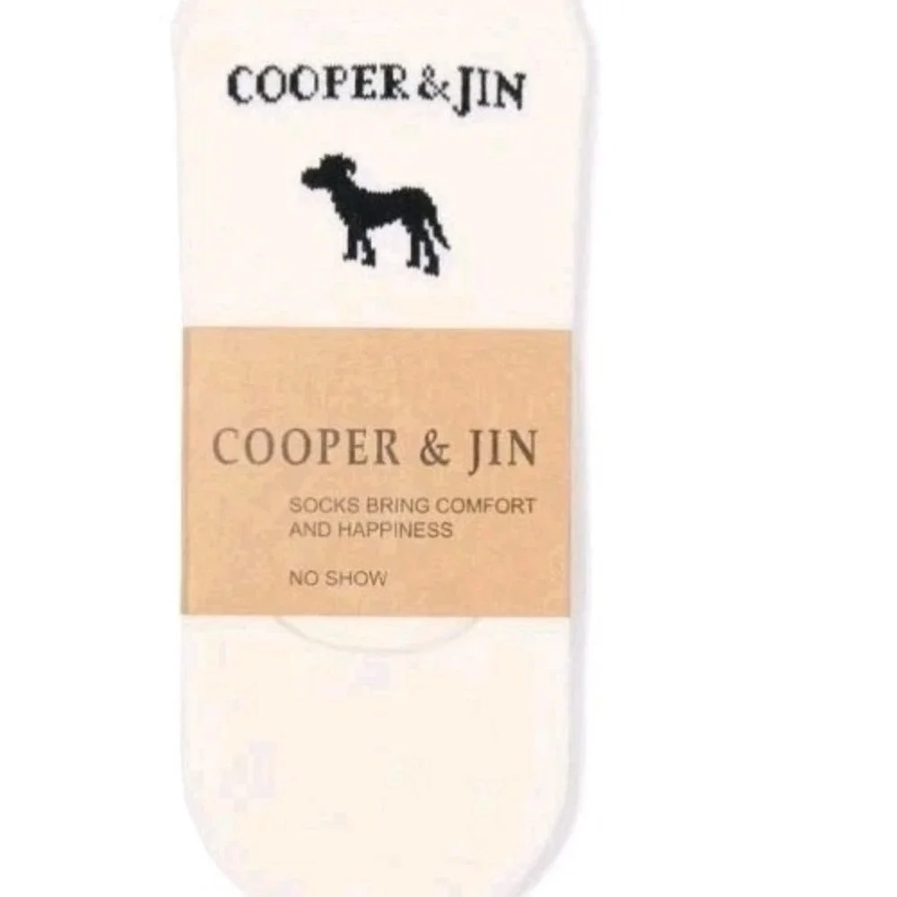 Cooper & Jin No Show Skull Socks Unisex No Slip NWOT